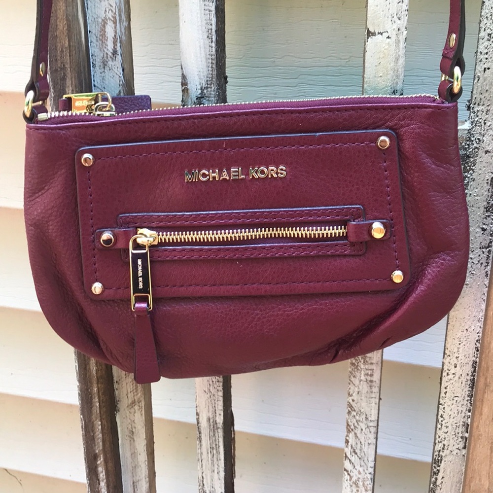Michael Kors Maroon crossbody